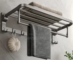 Grey Color 60cm Multiple Towel Rack