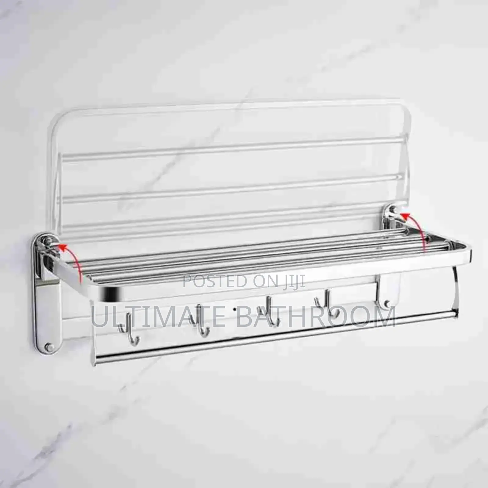 Rust Free 60cm Multiple Towel Rails