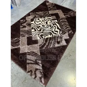 Shaggy Center Rug Brown