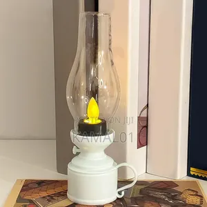 Vintage Kerosene Lamp Electronic Swing Candle, Flameless