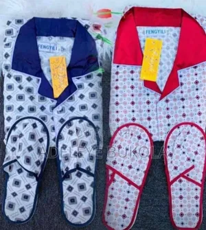 Quality Pyjamas With Slippers Per One
