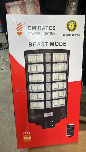 5000w Emirates Solar Street Lights