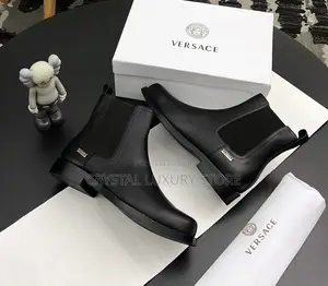 Versace Quality Luxury Men Genuine Leather Shoe