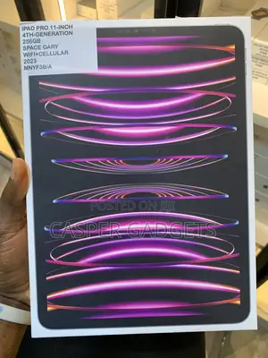 New Apple iPad Pro 11 (2022) 256 GB Gray
