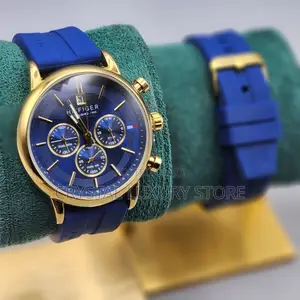 Tommy Hilfiger Quality Genuine Leather Wristwatch