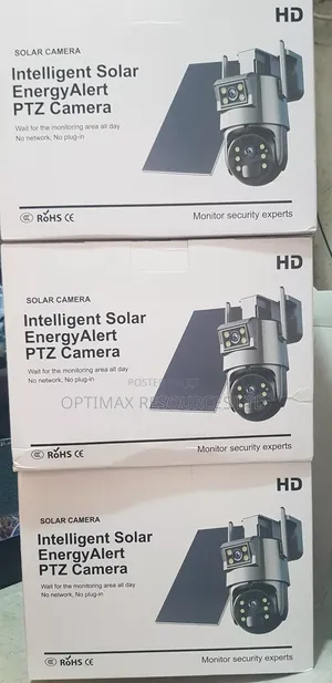 Dual Lens 4g Solar PTZ Ubox App Camera