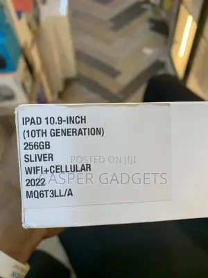 New Apple iPad (2022) 256 GB Silver