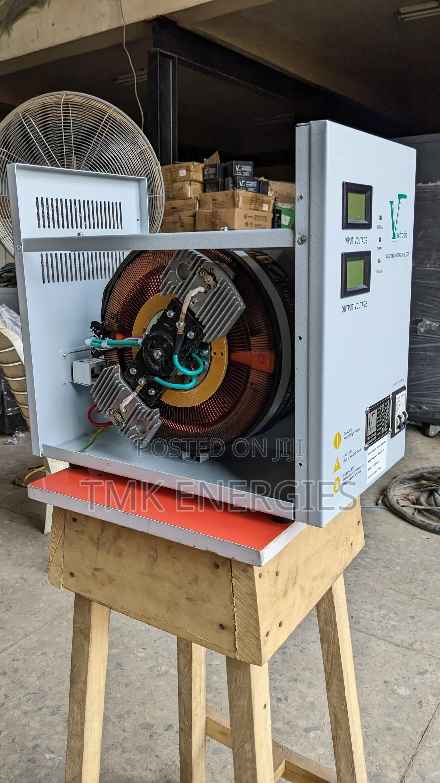 10kva Vectronics Single Phase Servo Stabilizer