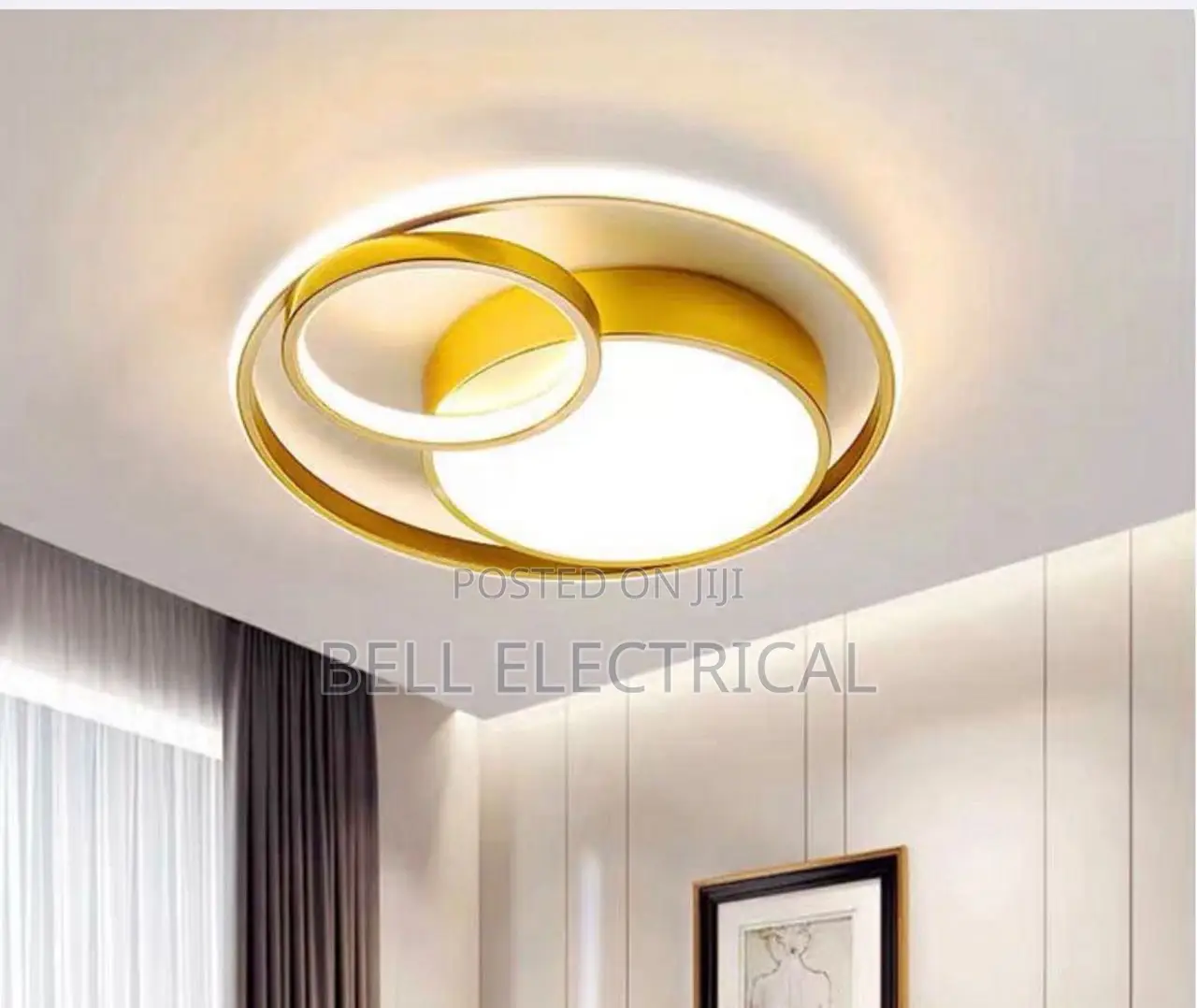 Modern Gold Led Ceiling Light