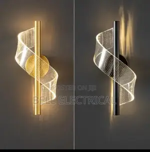 Luxury Led Spiral Wall Lamp