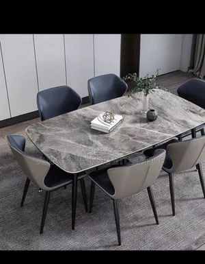 Marble Dinning Table and Chair