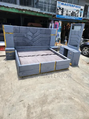 Standard Luxury 6by6 Set of Padded Bed.