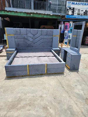 Luxury Padded Bed Stand.