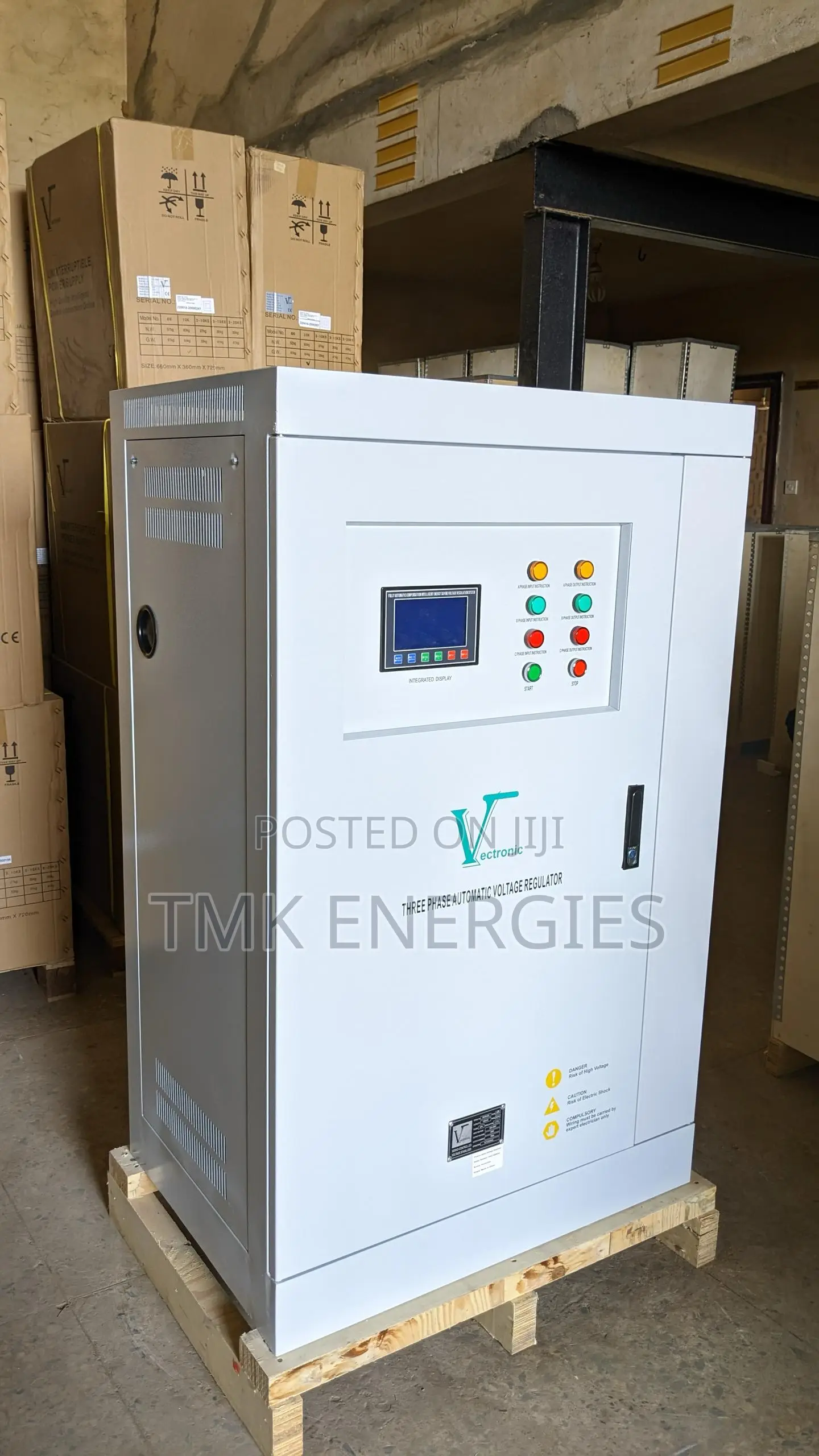 120kva Vectronic Three Phase Stabilizer