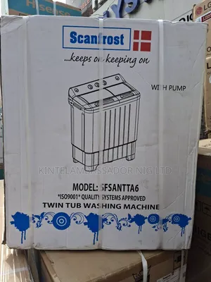 Scanfrost Twin Tub Washing Machine-6.5kg