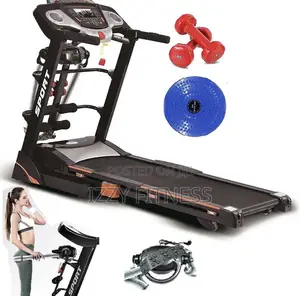 Brand New Treadmill With Massager and Dumbbell
