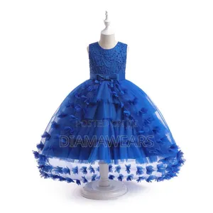 Royal Blue Princess Special Event Girls Full Ball Gown