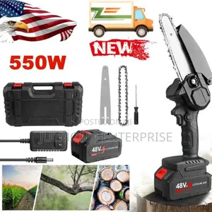 6" Rechargable Cordless Mini Chainsaw (Extra Battery)