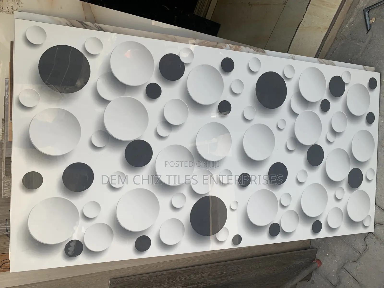 Bubble White India Tiles