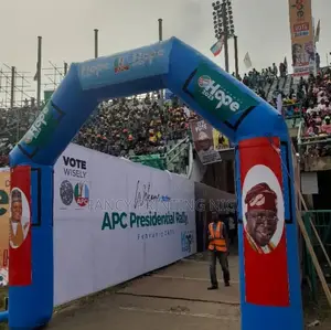 Branded Inflatable Campaign Entrance Arch