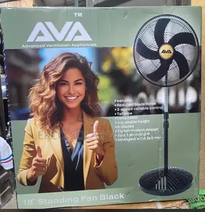 Ava 18”Inches Standing Fan