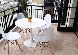 Luxury Outdoor/Indoor Portable Round Dining Table