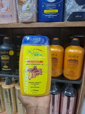 Kuu Spa Tumeric Salt Scrub Bath 450ml