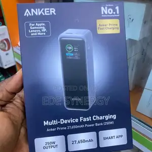 Anker Prime Laptop Power Bank 250w 27650mah