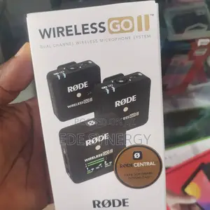 Rode Wireless Go Ii Dual Channel Microphone System.