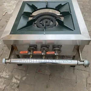 Single Burner Gas Stock Pot Cooker