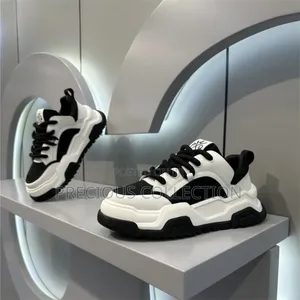 Lace Up Double Sole Unisex Fashion Sneakers
