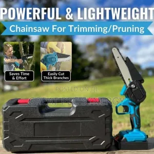 Rechargeable Chain Saw With 2 Batteries