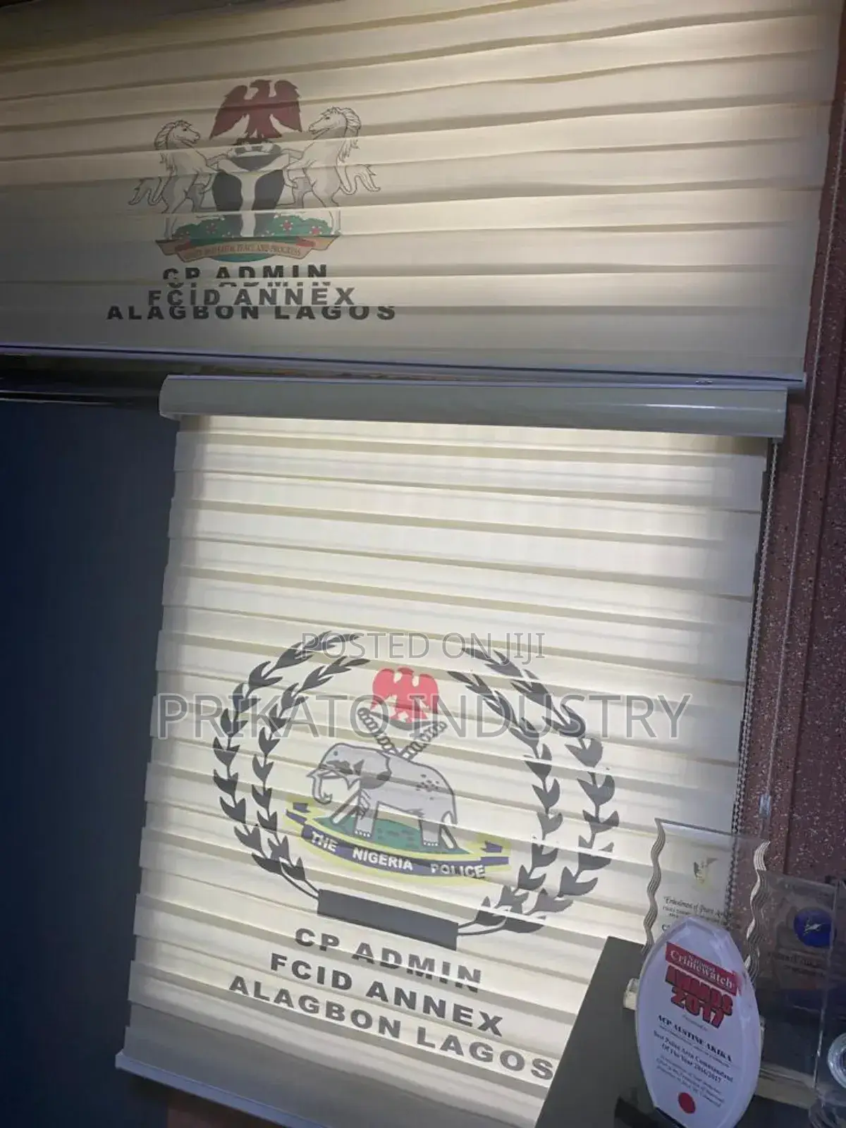 Customized Logo Windowblind