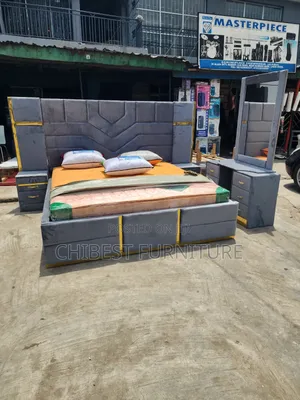 Padded 6by6 Bed With Full Accessories