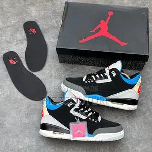 Original Nike Air Jordan Iii Sneakers Available in Store