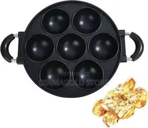 Happy Call Non-Stick Cake Pan Mold/ Masa Pan - 7 Slots
