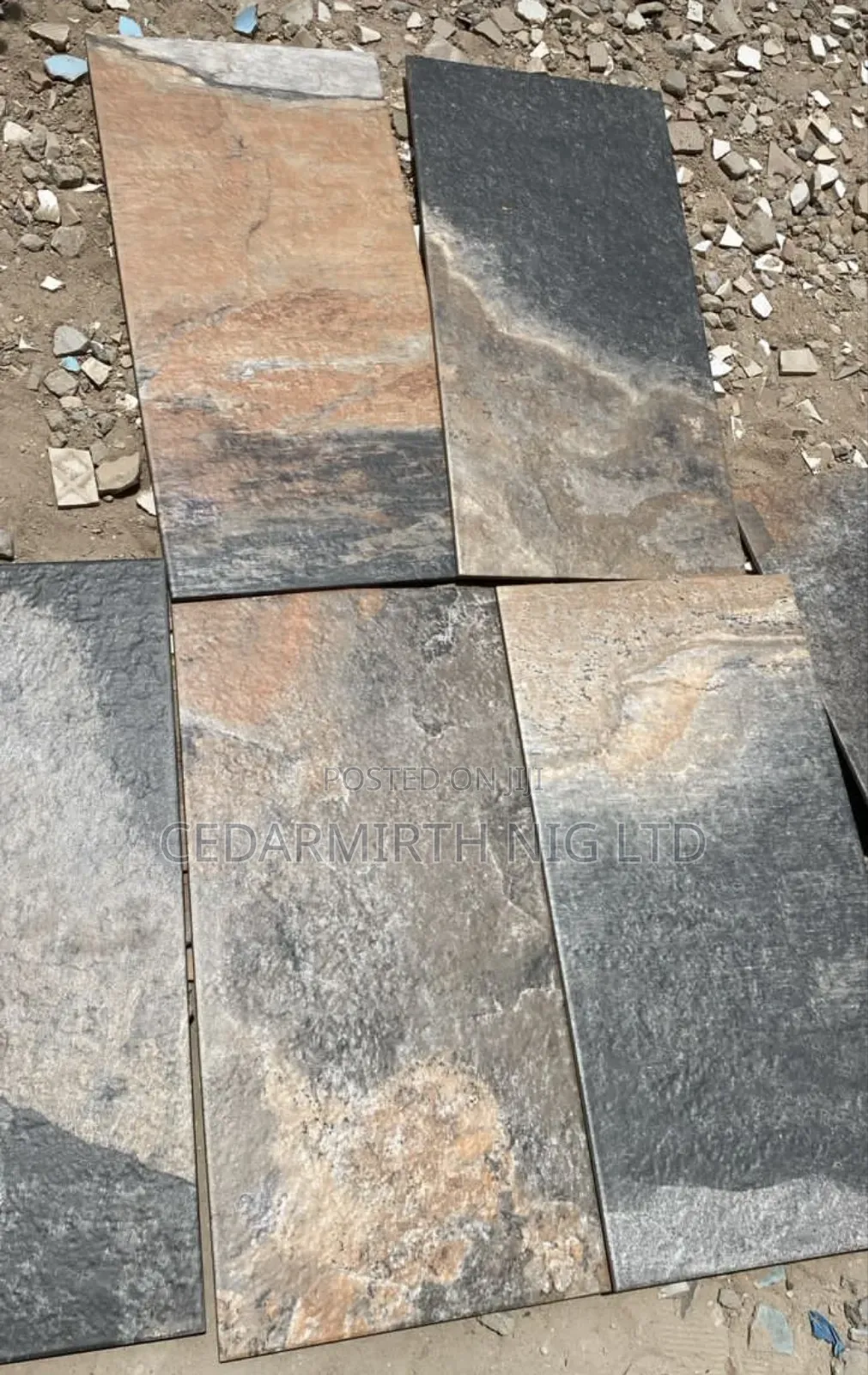 Compound Floor Rustic Tile ( Cedar )