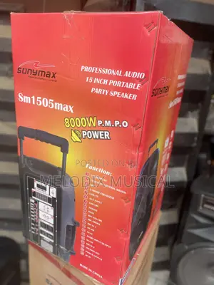 Sonymax 15” Public Address System,Party Speaker Sm1505 Max