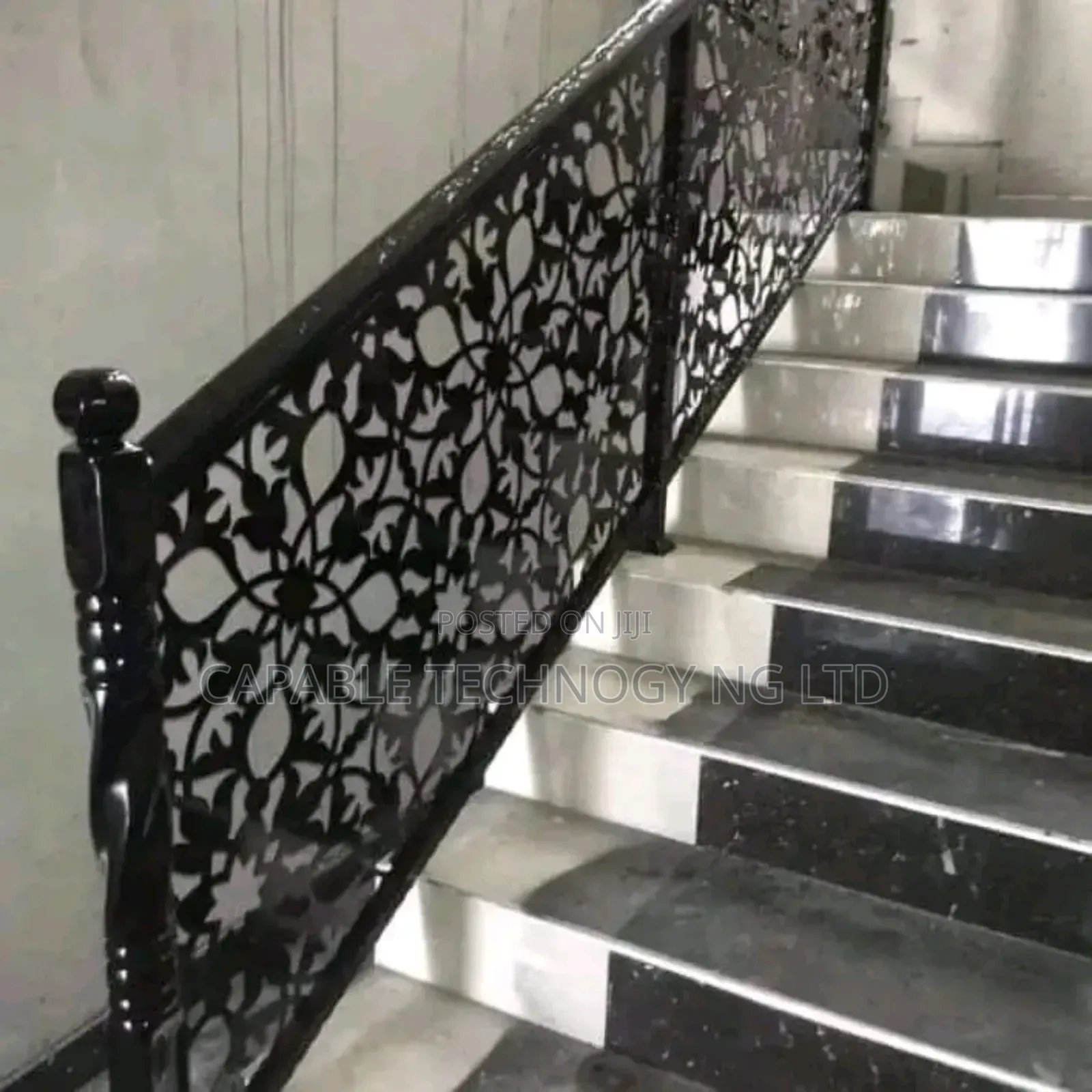 Special Wrought Iron Handrail Design