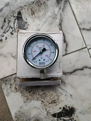Hydraulic Pressure Gauge 2 1/2” Face 1000psi 60bar