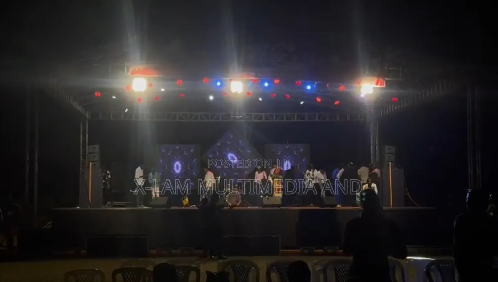 Led Screen and Stage Lights