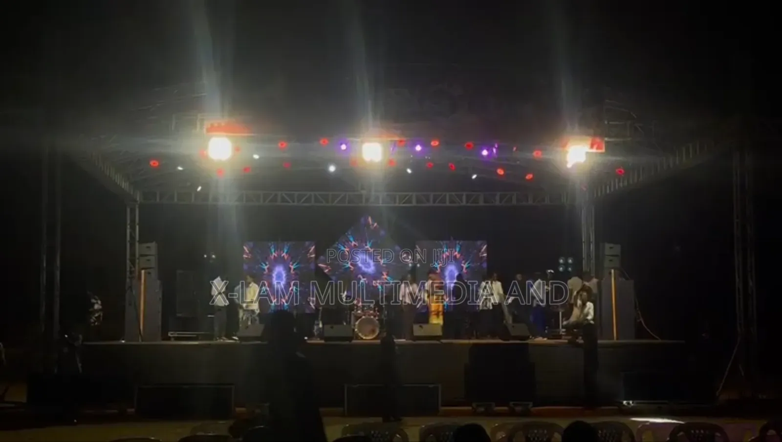 Led Screen and Stage Lights