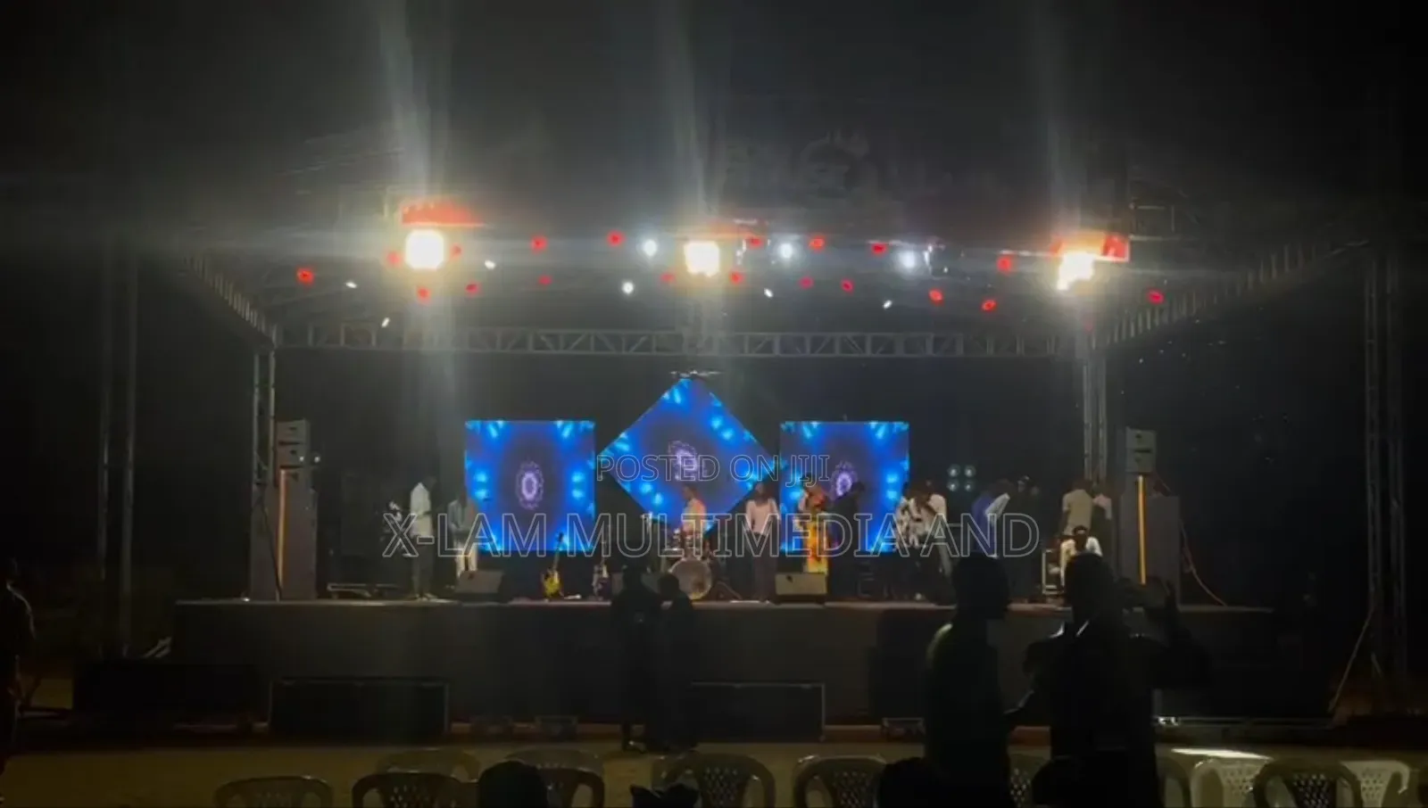 Led Screen and Stage Lights