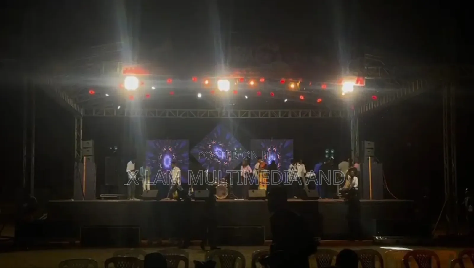 Led Screen and Stage Lights