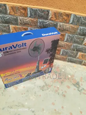 The New 3in1 Rechargeable Standing Fan ( DRF-3918) + 5 Blade
