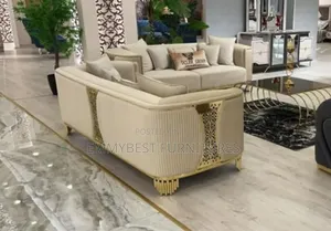 Premium Creamy Sweard Fabric Sofa Chairs, by 8 Seaters.