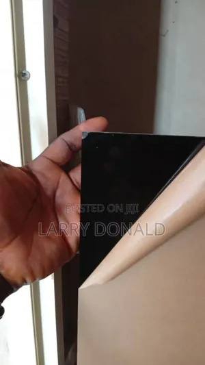 Black Acrylic Perspex