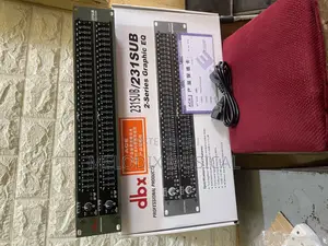 DBX 2-Series Graphics Eq 231/231 Sub Double Equalizer