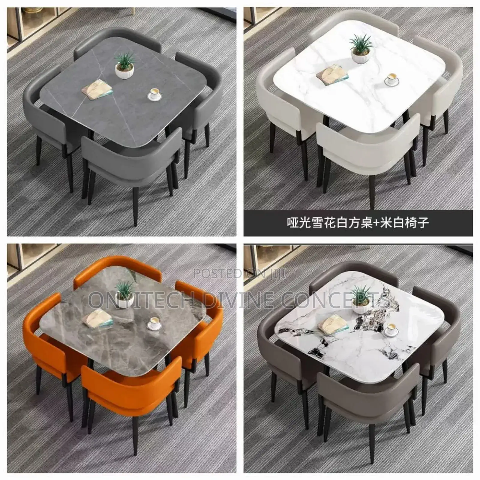 Modern Dining Set by 4