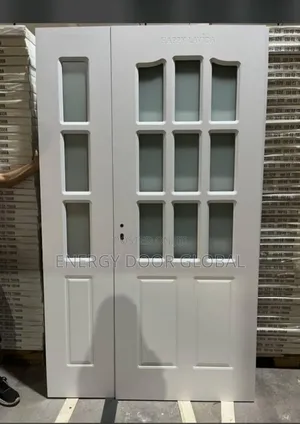 Dark Walnut/White Interior 4ft Entrance Security Door